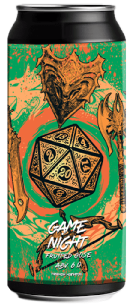 Пиво Селфмэйд Гейм Найт / Selfmade Game Night 0.45 - банка
