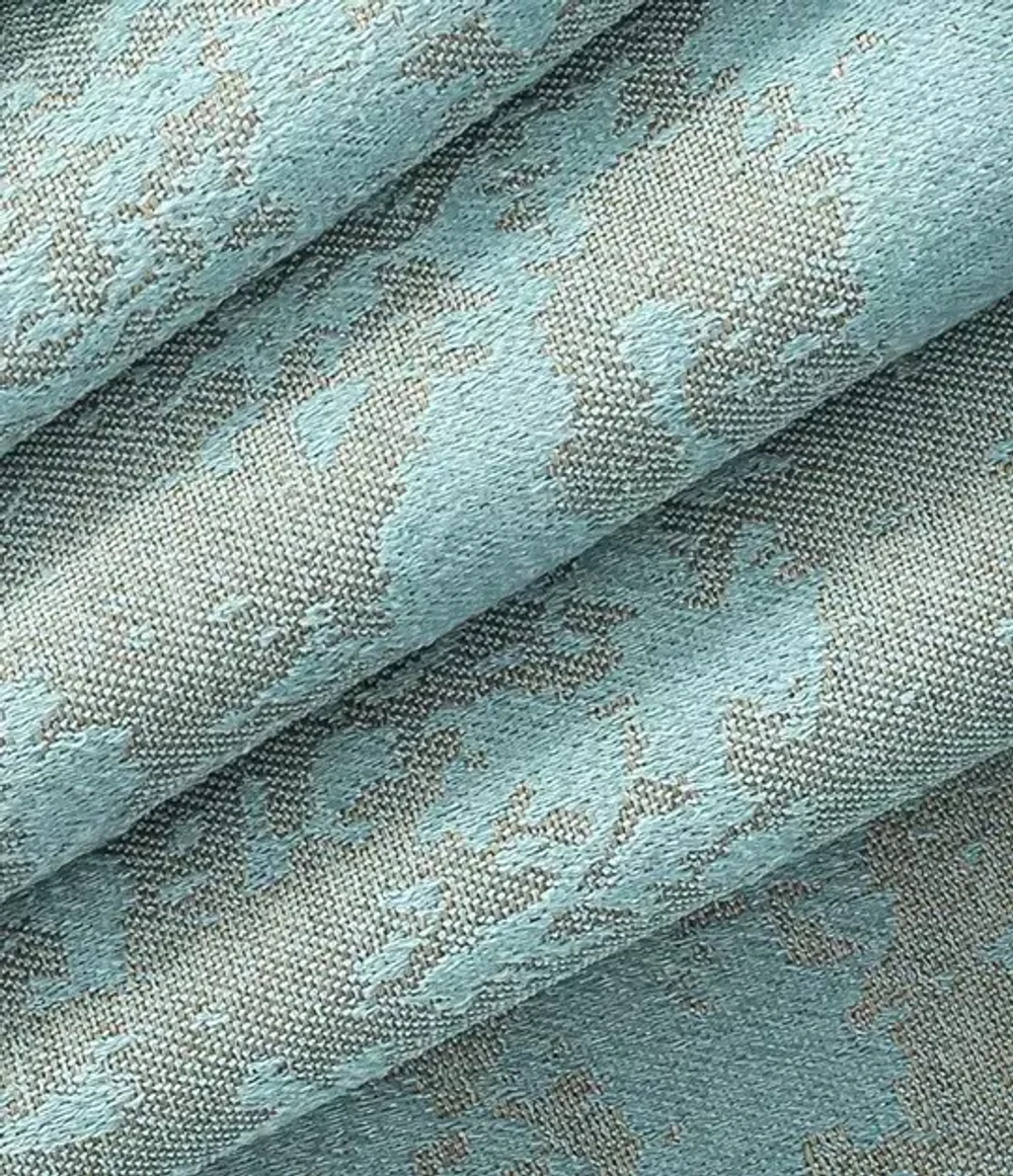 Ткань "Мрамор софт" бирюза