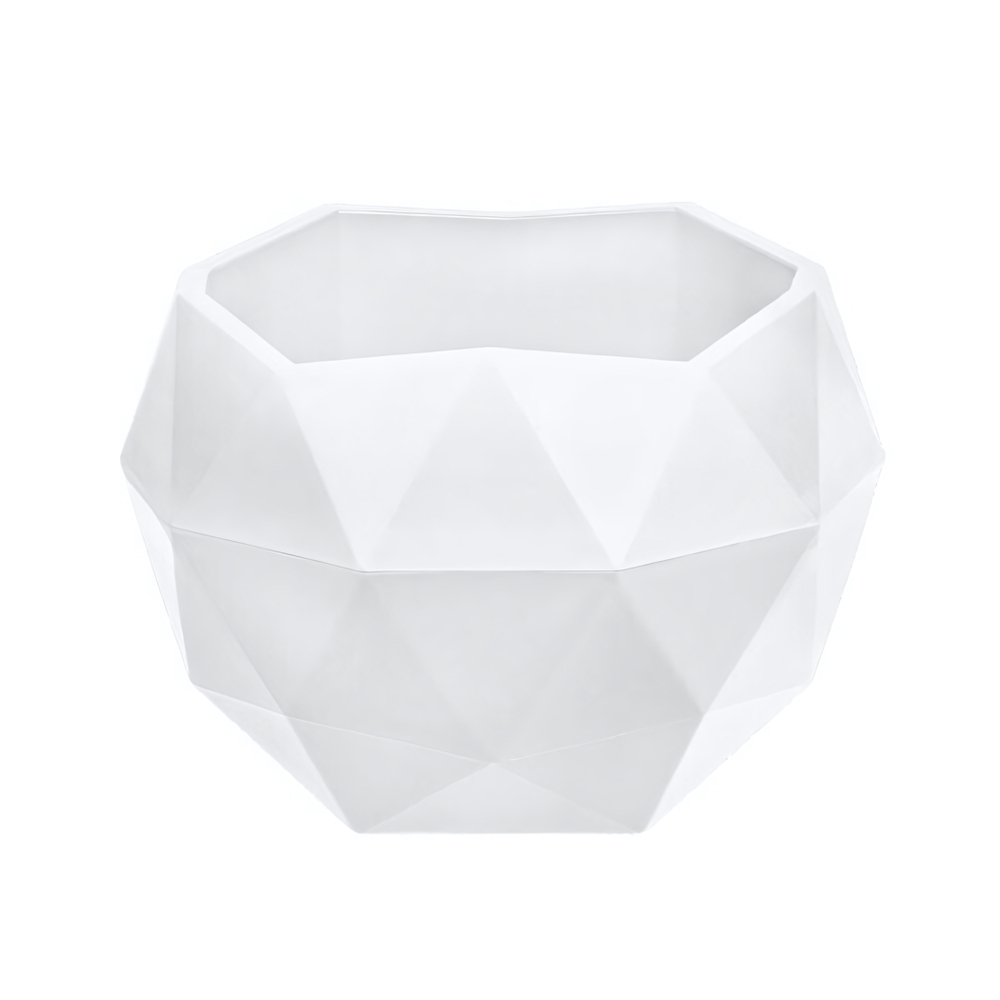 Кашпо "Топаз" (2,5л.) Цв. Белый