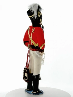 Кукла коллекционная гусар Денис Давыдов, 19 век, Россия