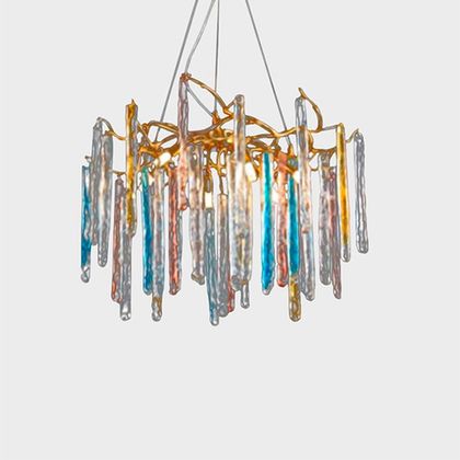 Люстра Glamour Round Copper II D100