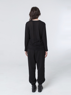 Лонгслив унисекс "Темнота". Черный