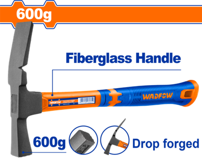 Молоток каменщика 600 гр. WADFOW WHM3306