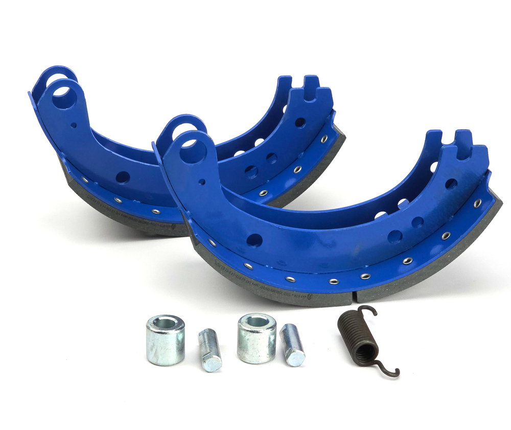 Колодка барабанного тормоза а/м КАМАЗ-53229, 65115 (накладка: длинная+длинная) (1шт.) АККОР