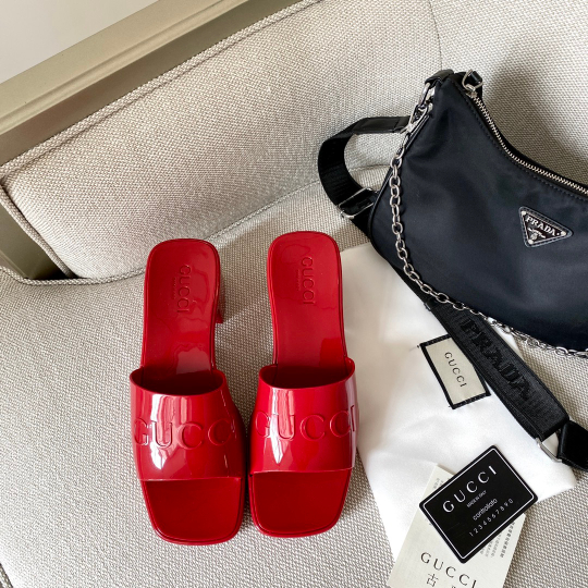 Gucci Rubber Slide Sandal
