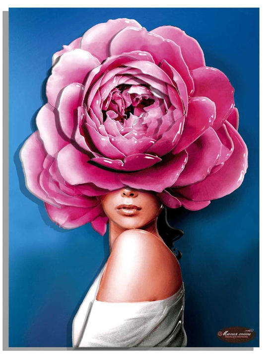 Папертоль РТ150295  "Девушки цветы. Стиль" 30*40см.