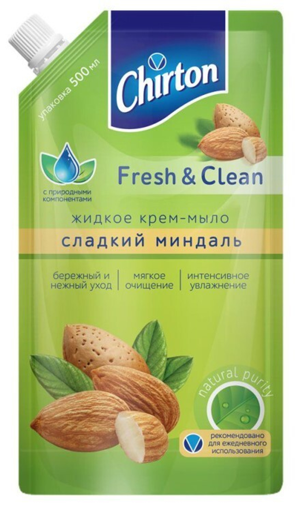 Chirton Жидкое крем-мыло Сладкий Миндаль 500 мл *12