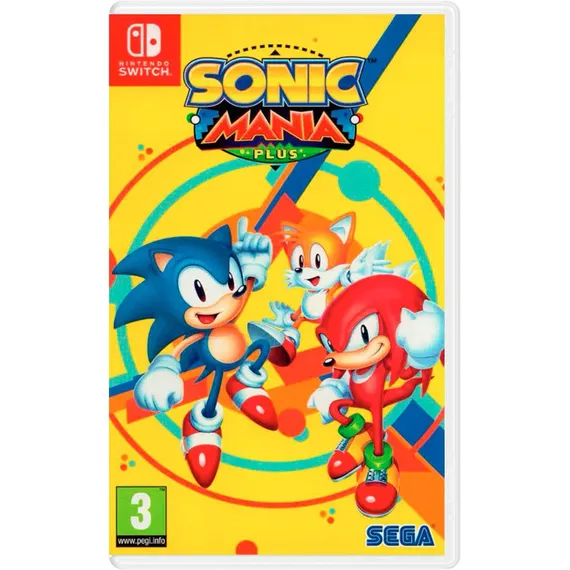 NSW Sonic Mania Plus (Б/У, Английская версия)