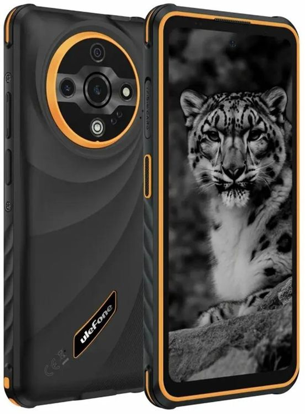 6.56" Смартфон ULEFONE Armor X31 6/128Gb,  NFC,  IPS,  90Гц,  6050мAч,  бледно-оранжевый
