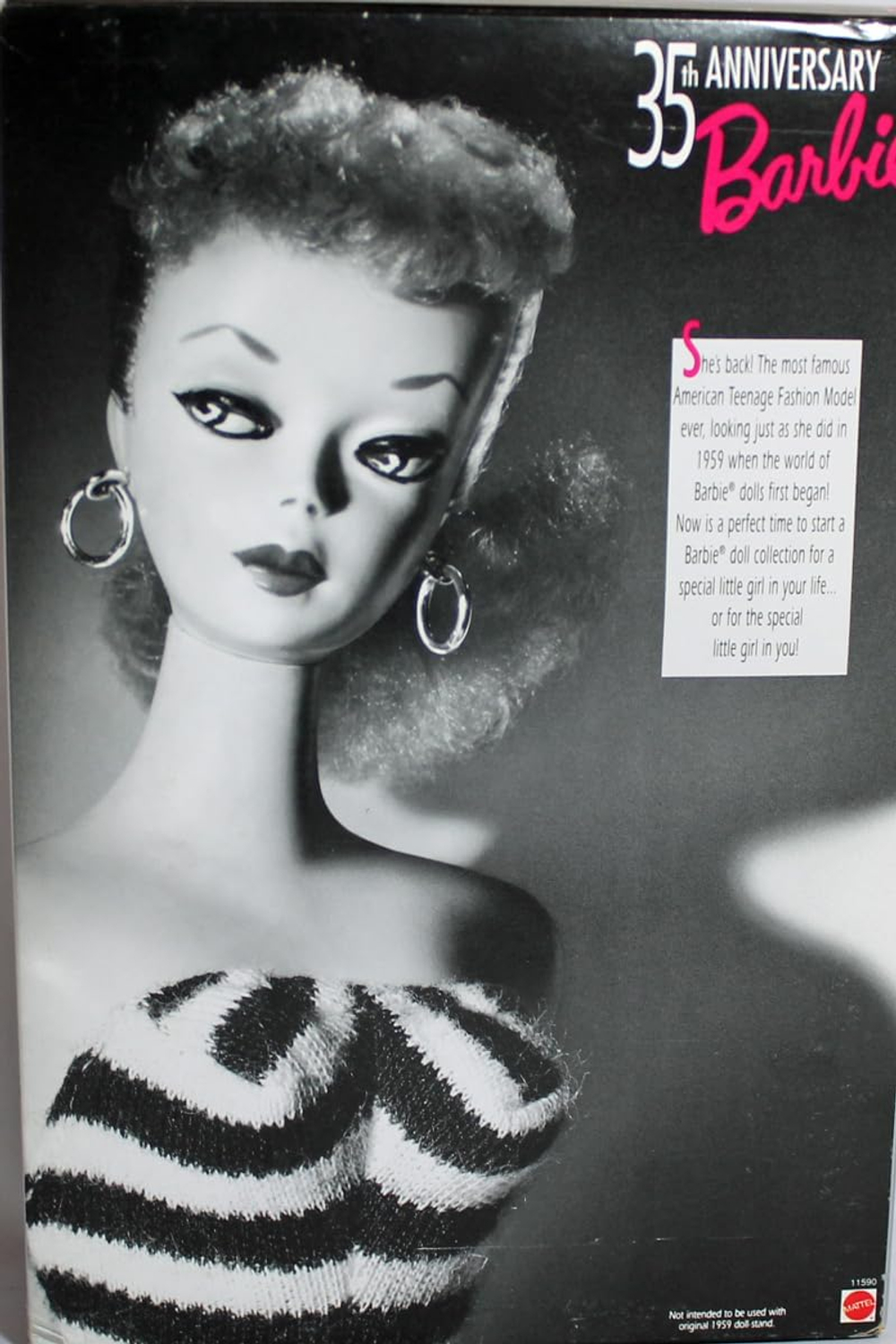 Кукла Barbie Special Edition Reproduction of 1959 Выпущена в 1993 г. Блондинка