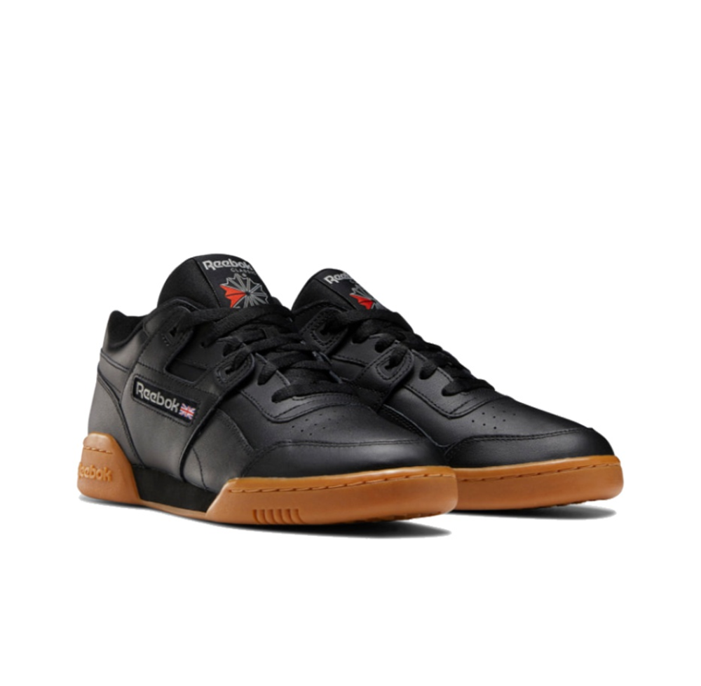 Кроссовки Reebok Workout Plus 'Black' CN2127