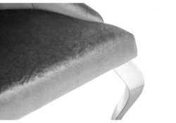 Стул на металлокаркасе Gustav серый