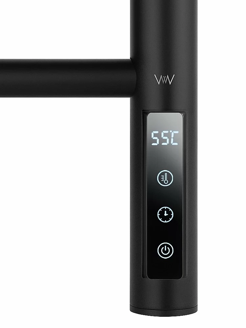 Полотенцесушитель электрический WONZON & WOGHAND BONN WW-AL4092-MB черный матовый
