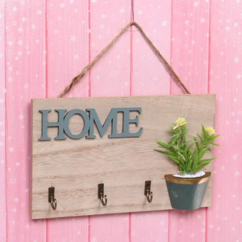 Ключница настенная «ДОМАНИЯ», 3 крючка, 20,5*12,5см