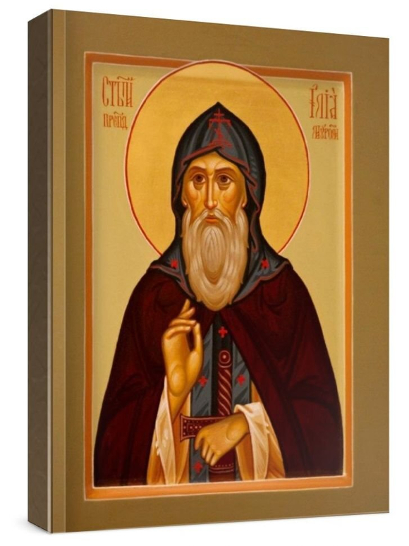 Илья Муромец (рукописная икона)