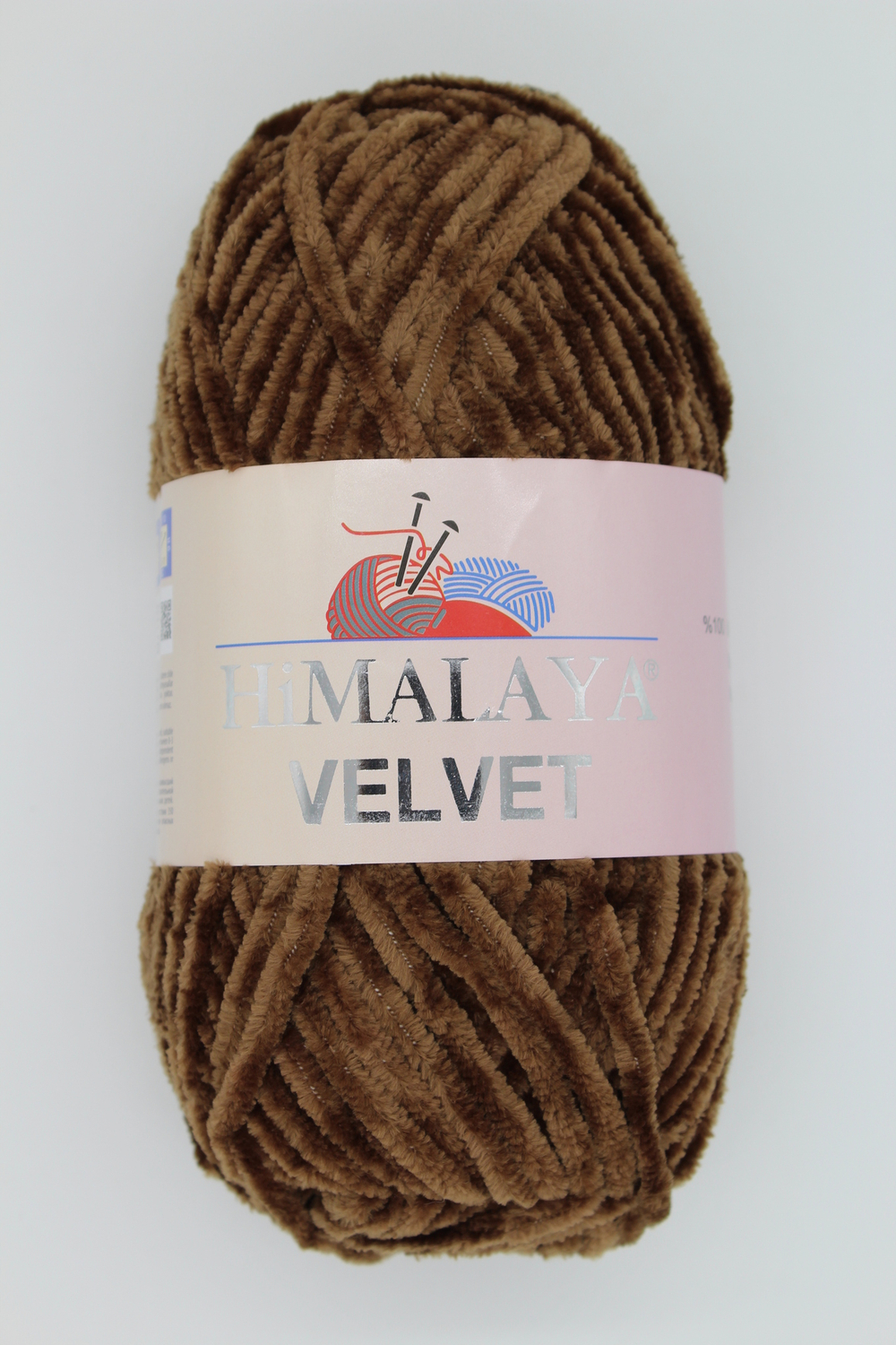 Пряжа "Velvet" 90066 Коричневый