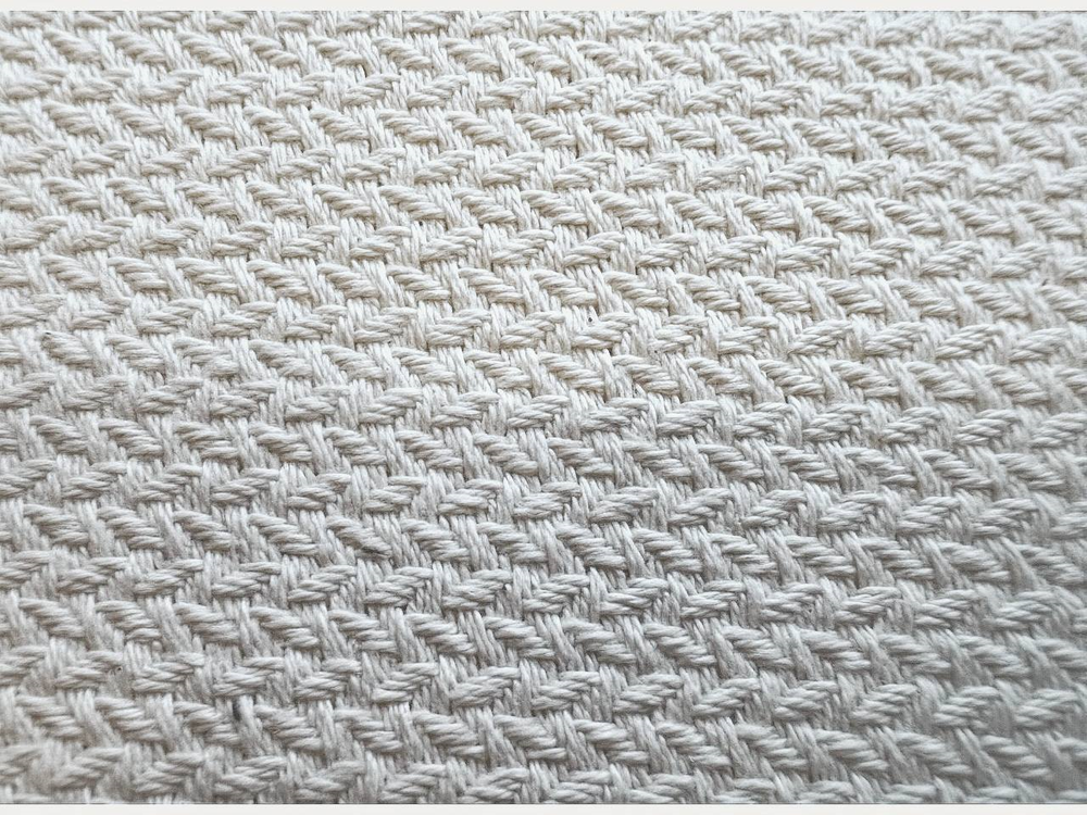 Мат "Зона приземления" - чехол белый хлопок - наполнение поролон - 2x1.5x0.3м