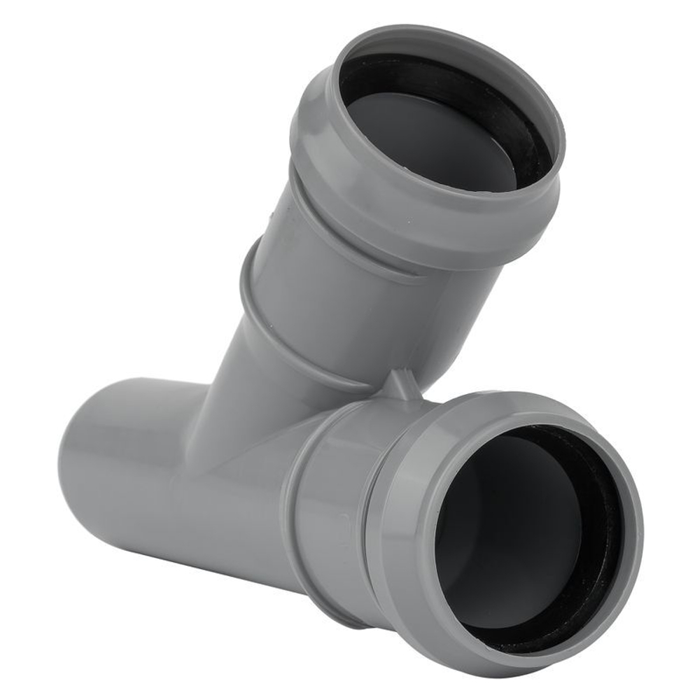 Тройник канализационный RTP 32х32 мм 45°