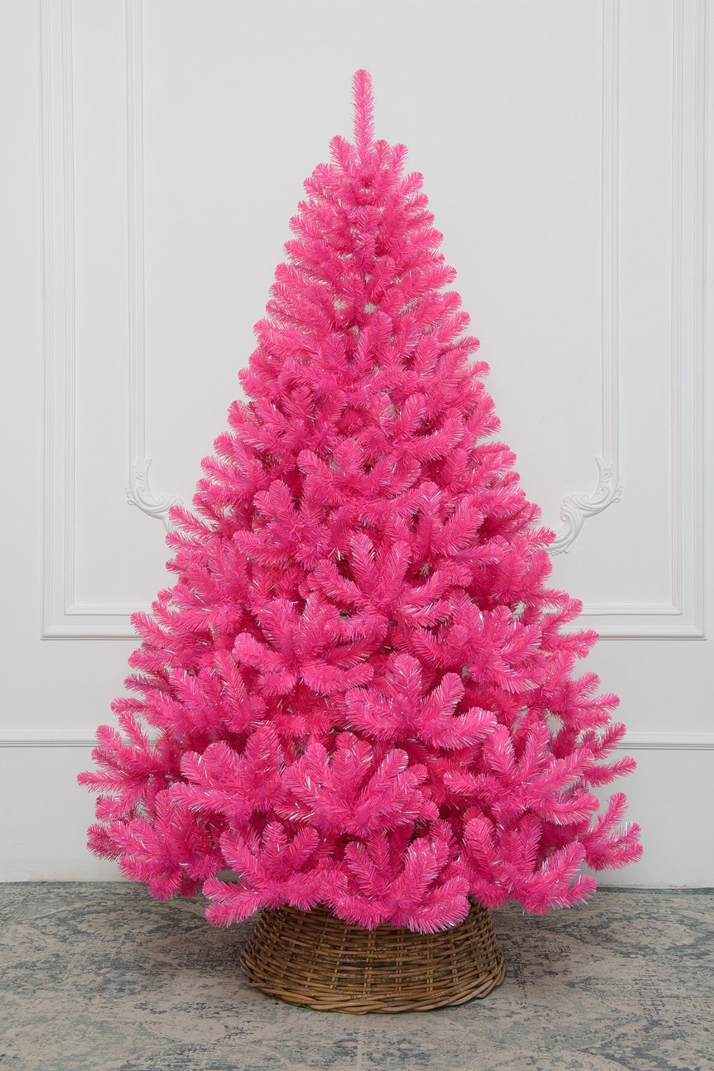ель розовая "Фуксия" цветная елка пвх