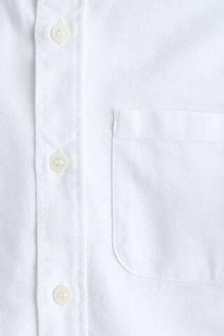 H&M Хлопковая рубашка, белый