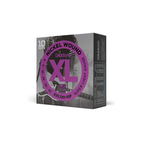 D`Addario EXL120-10P