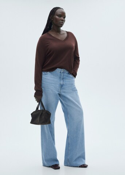 Джинсы Danila с широкими штанинами и высокой посадкой