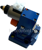 DBEM20-7X/315XYG24K4V - Пропорциональный предохранительный клапан без усилителя, Ду25, регулировка давления до 315 бар, сигнал управления 1600 мА