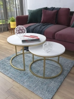 Комплект журнальных столов Акцент - ЗСБ - МДФ в ПВХ