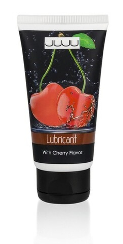 Съедобный лубрикант на водной основе Juju со вкусом вишни 50 мл