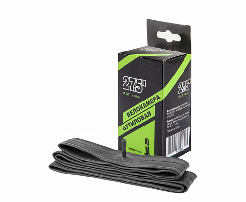 Велокамера 27.5"x2.125" автовентиль NTG, в инд. упаковке