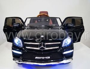 Детский электромобиль River Toys Mercedes-Benz GL63 A999AA черный