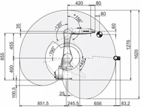 Промышленный робот KUKA KR AGILUS, KR 6 R900-2 HO