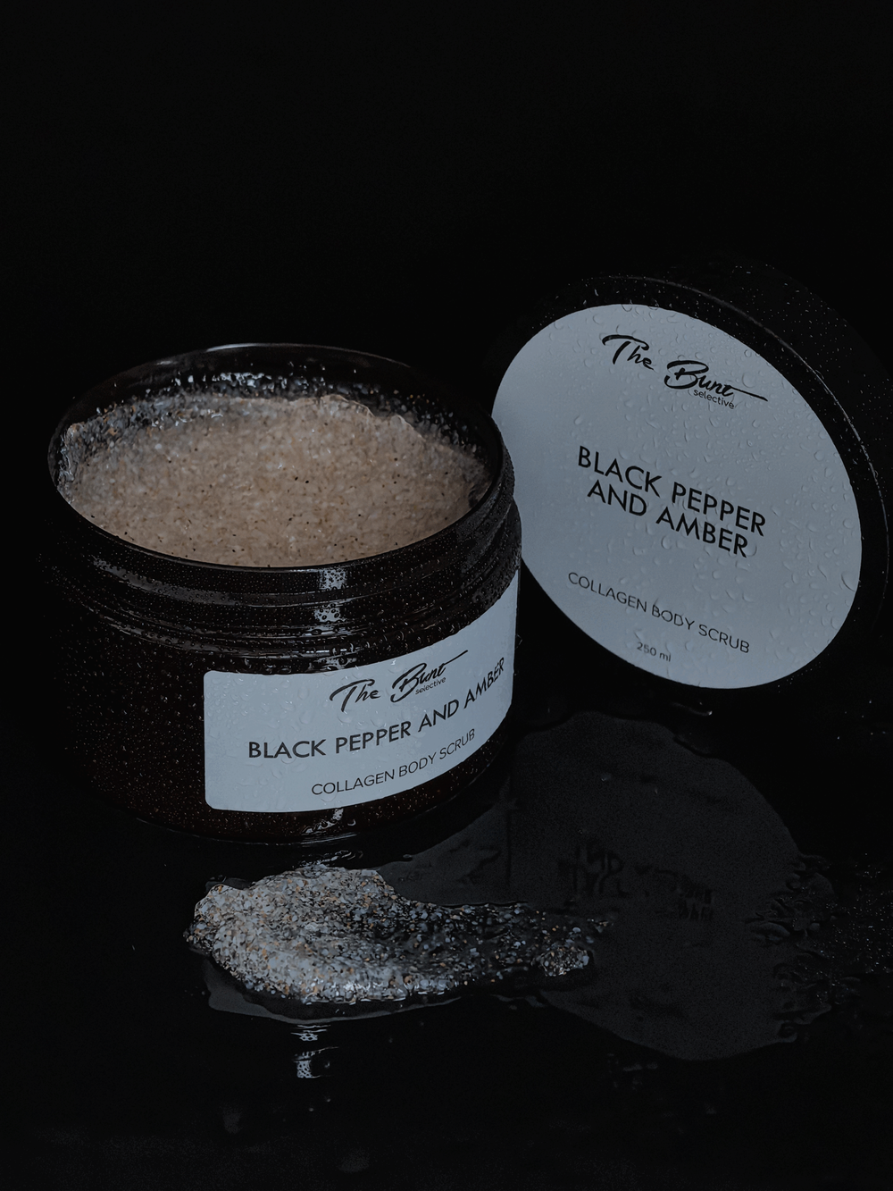 Коллагеновый гелевый скраб для тела Black Pepper (бунт, перец), ТМ BUNT