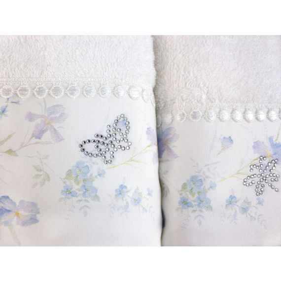 Набор полотенец  Iris 2 предмета TIVOLYO HOME Турция