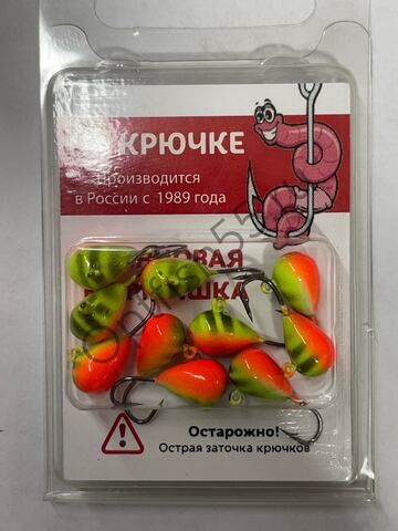 Мормышка На Крючке Капля 5мм