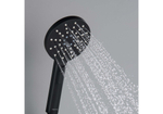 Ручной душ Select 120 3 jet AQUATEK, матовый черный AQ2006MB ОБЕРОН