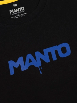 Футболка MANTO DRIP чёрная