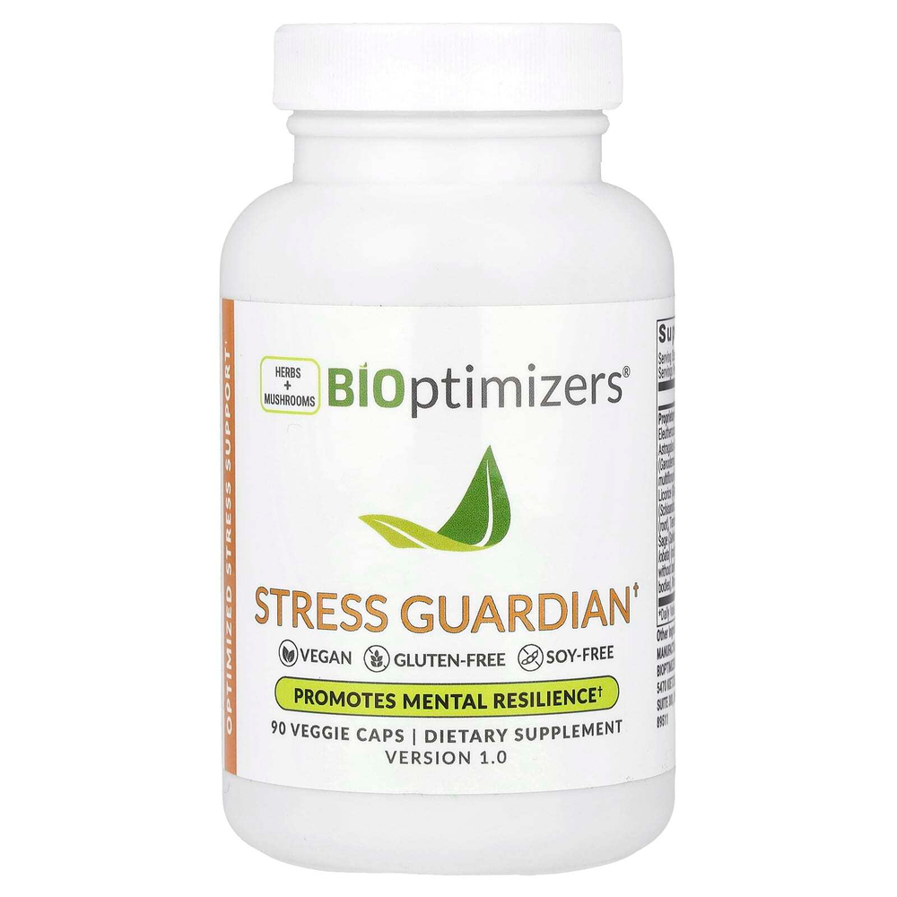 BIOptimizers, Stress Guardian`` 90 растительных капсул