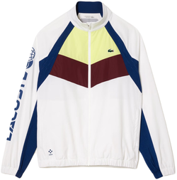 Мужской теннисный костюм Lacoste Tennis x Daniil Medvedev Sweatsuit - navy blue/orange/bordeaux/blue/navy blue