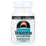 Source Naturals, ванадий с хромом, 90 таблеток