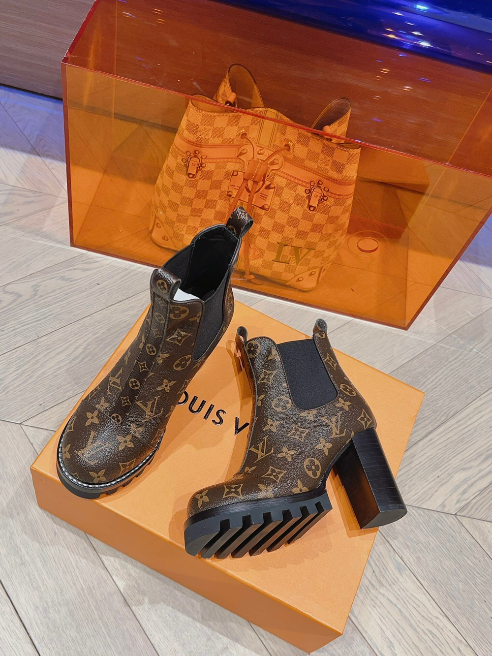 Louis Vuitton Star Trail Ankle Boot