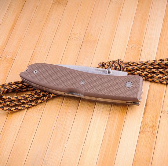 Складной нож Lion Steel "BIG OPERA" L/8810 SN c клинком из стали D2, рукоять G10