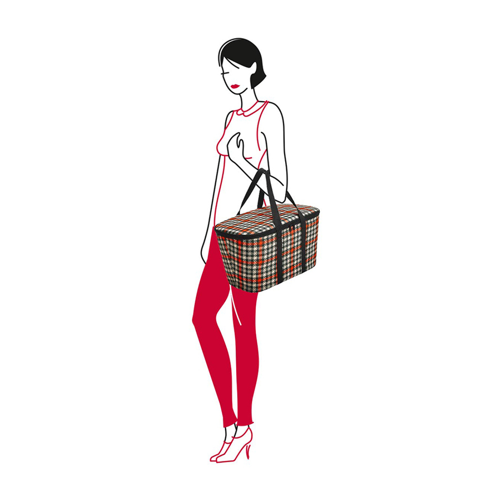 Термосумка coolerbag glencheck red