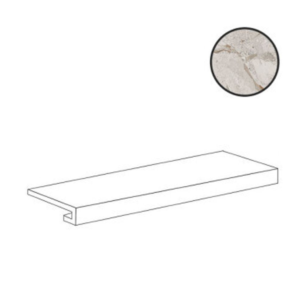 Фронтальная ступень Karnis Gradino C.Retta Silver Levigato (97500)