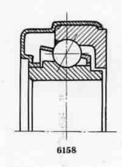 986714 К1С23 подшипник выжимной (КАМАЗ, МТЗ) ГПЗ-20 Курск