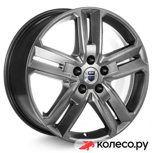 Backfire (КС763) 8x18/5*114.3 D67.1 ET50 Дарк платинум