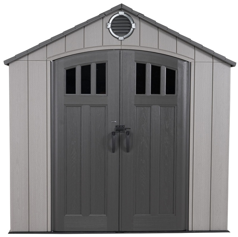 Сарай пластиковый усиленный WoodLook 8*10