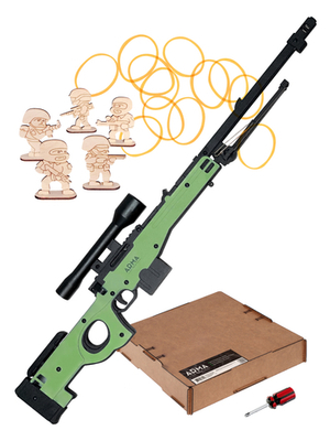 Резинкострел AWP (Arctic Warfare Police) снайперская винтовка