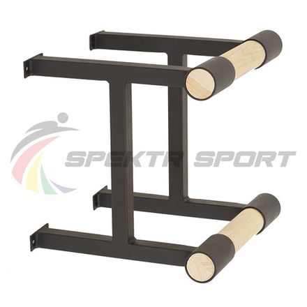 Хореографический станок пристенный двухрядный Батман Дуб