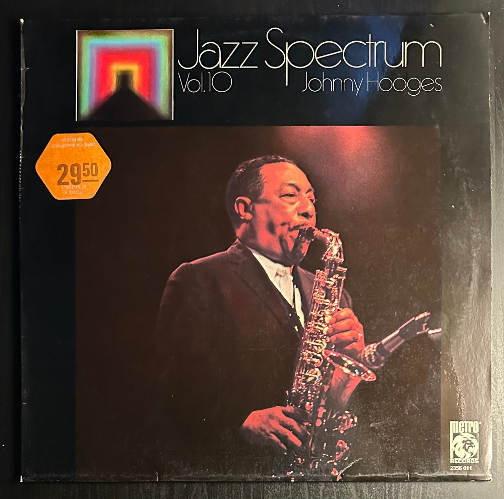 Johnny Hodges - Jazz Spectrum Vol. 10 (Германия 1971г.)